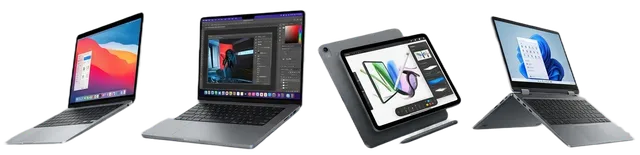 Business laptops, ultrabooks and tablets